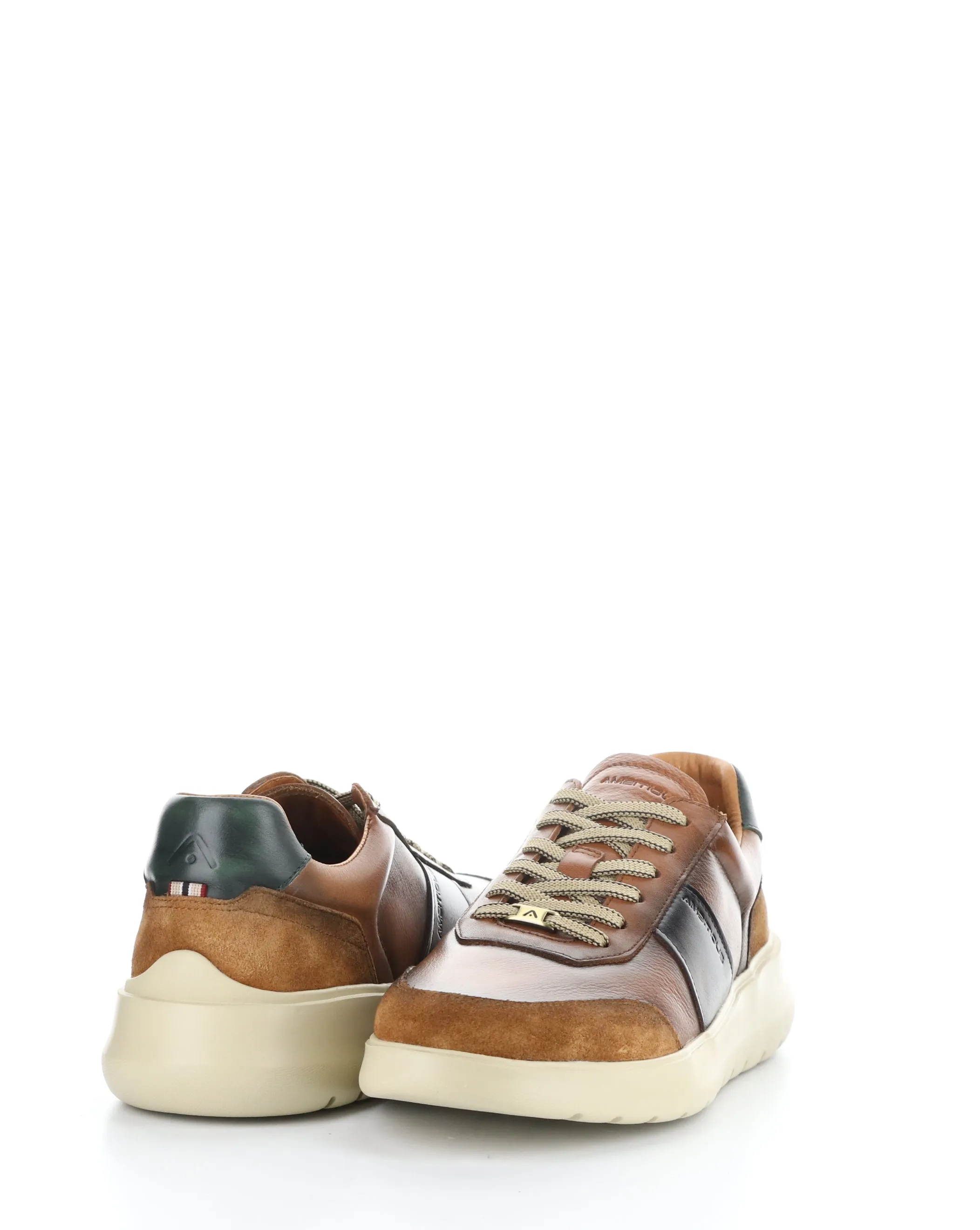 12981B COGNAC/BROWN Lace-up Shoes