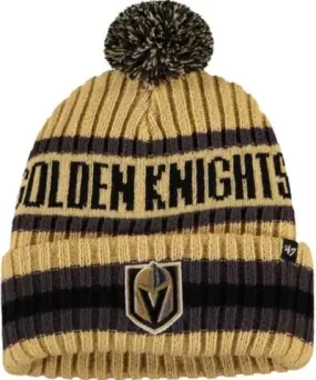 '47 Men's NHL Vegas Golden Knights Bering Cuffed Knit Hat with Pom