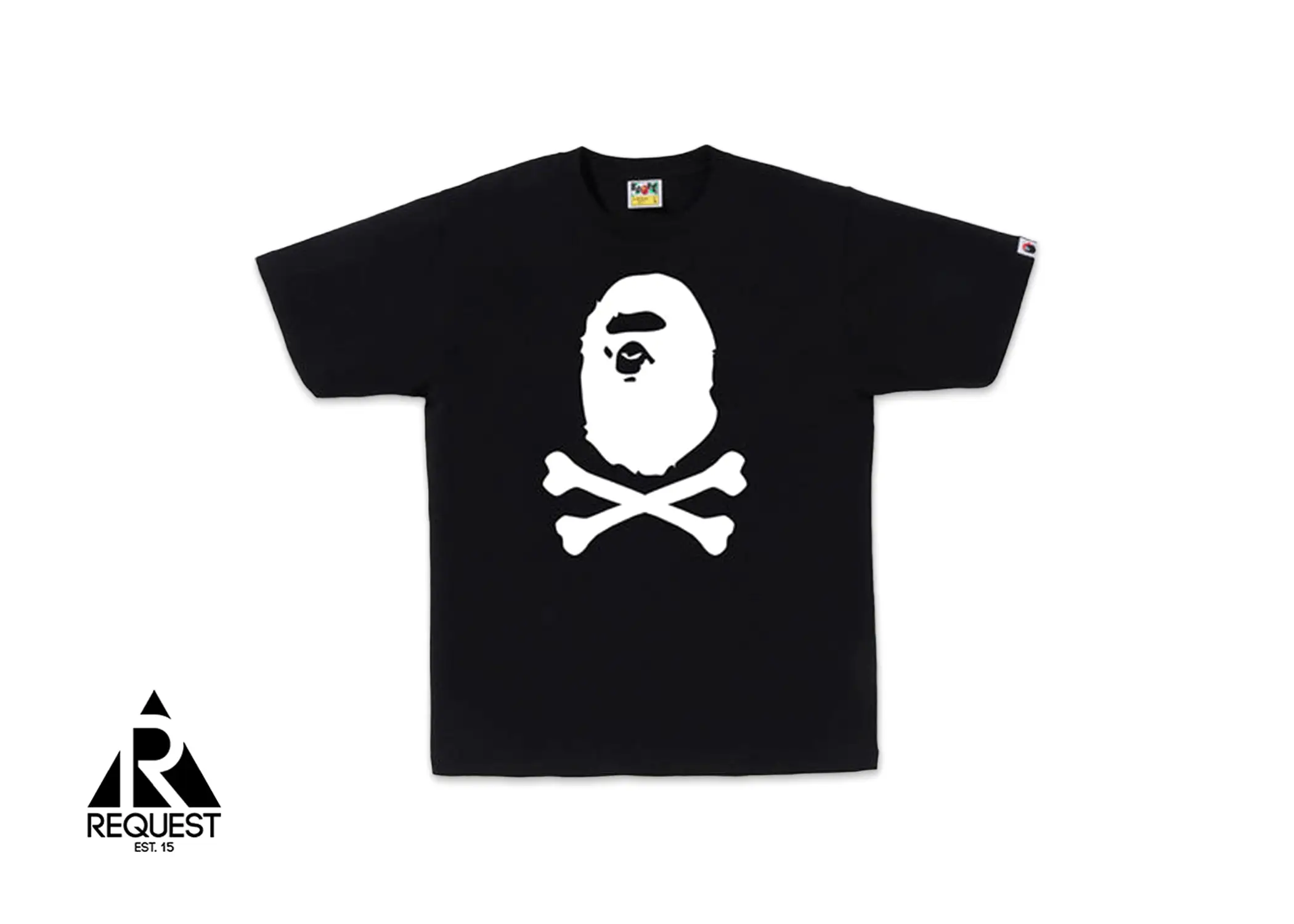 A Bathing Ape BAPE Crossbone Tee Black