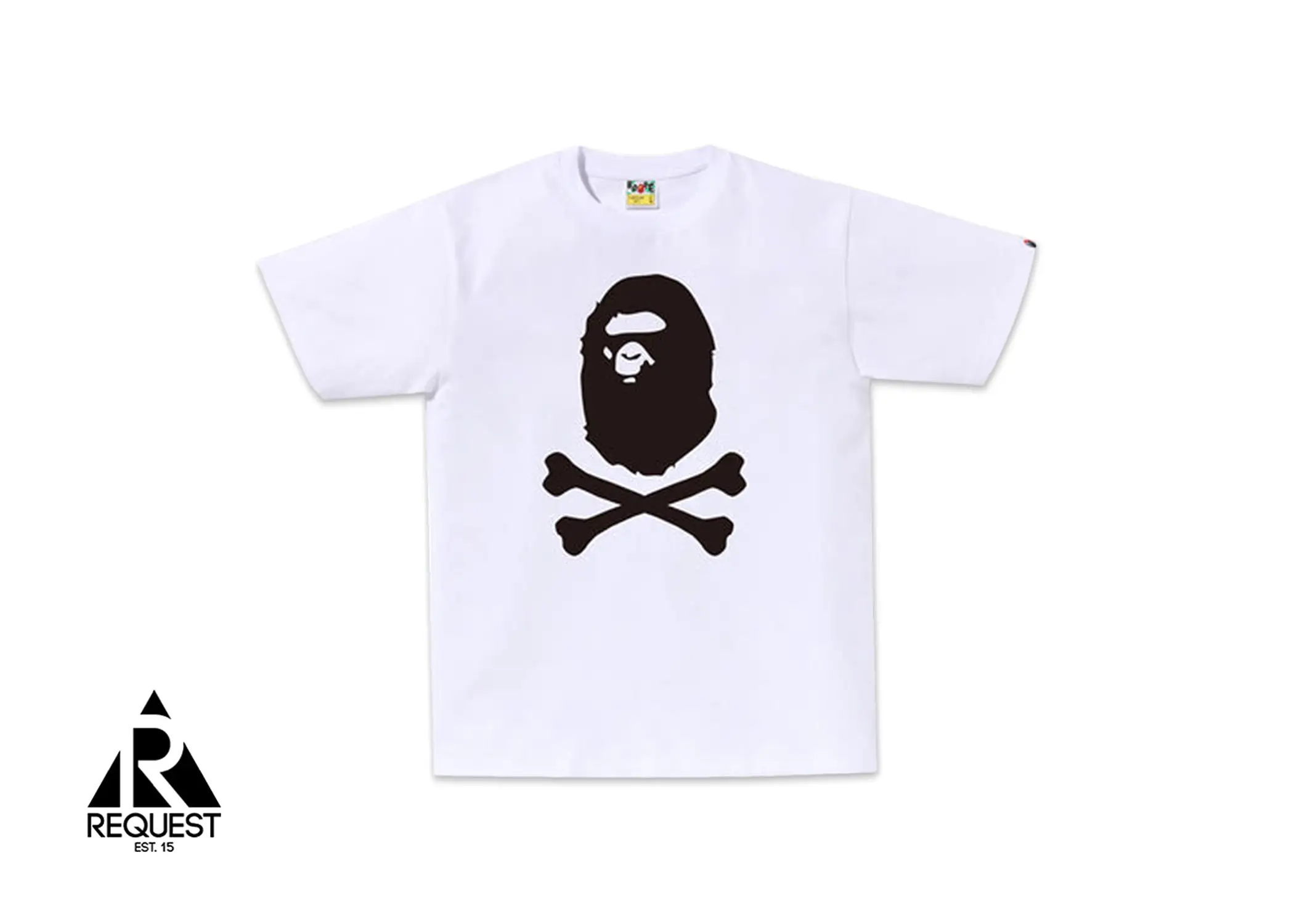 A Bathing Ape BAPE Crossbone Tee White