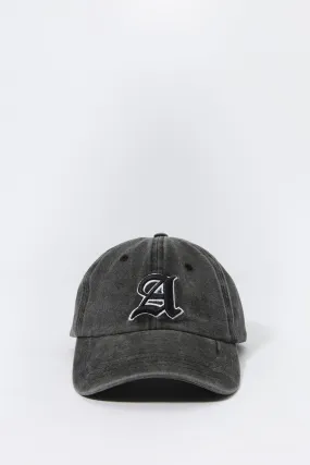 A Embroidered Washed Baseball Hat