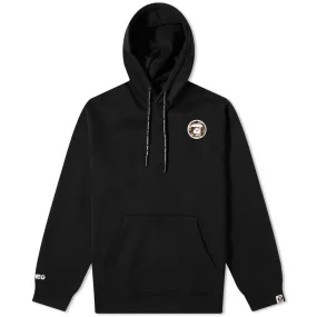 AAPE Hood Logo Popover HoodyBlack