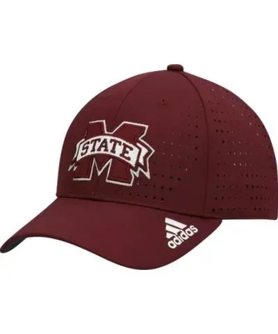 adidas Men's NCAA Mississippi State Bulldogs 2021 Sideline AEROREADY Adjustable Hat