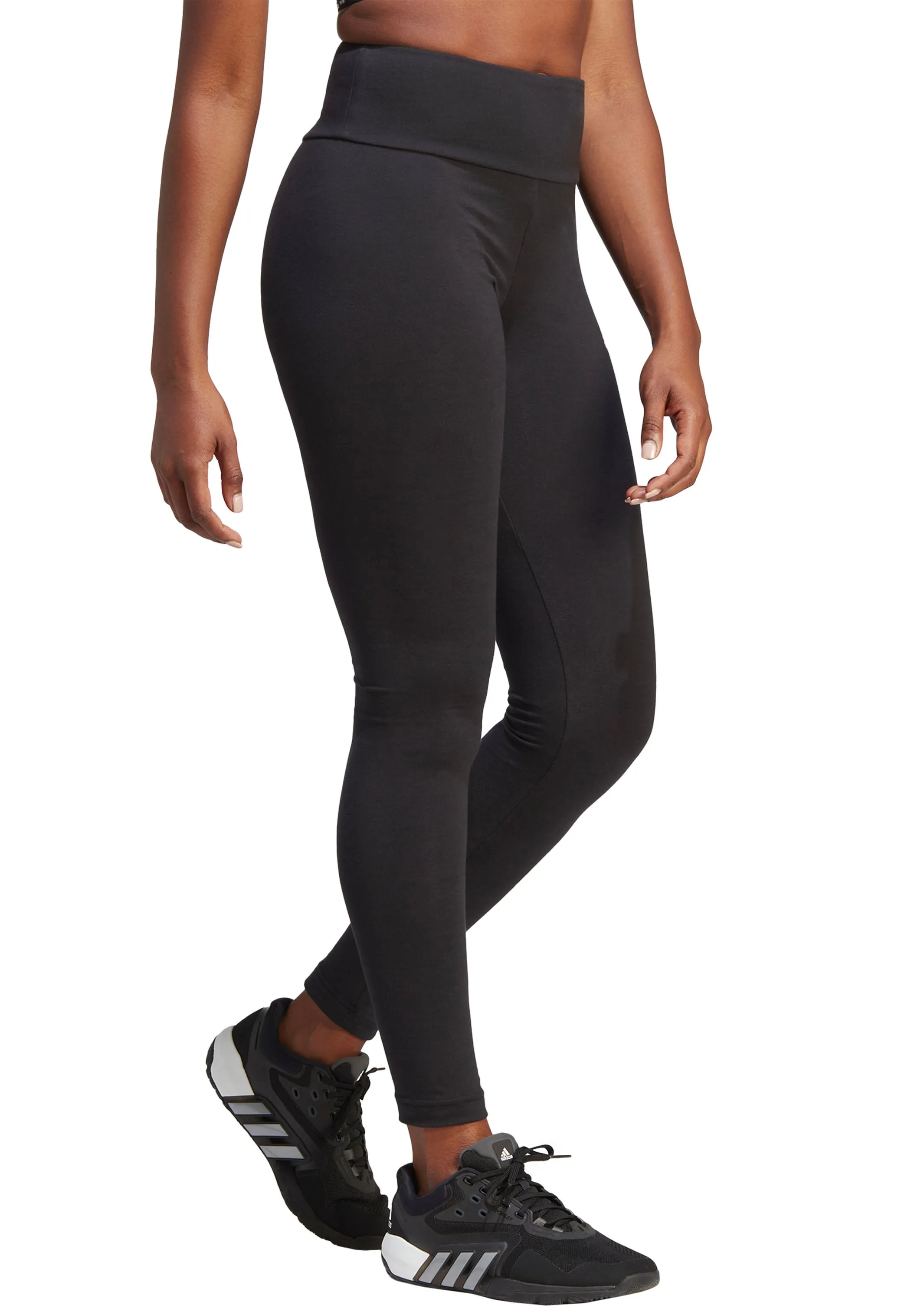 Adidas Womens Essential High-Waisted Logo Leggings  GL0633