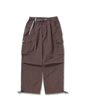 And Wander Oversized Cargo Pants Brown