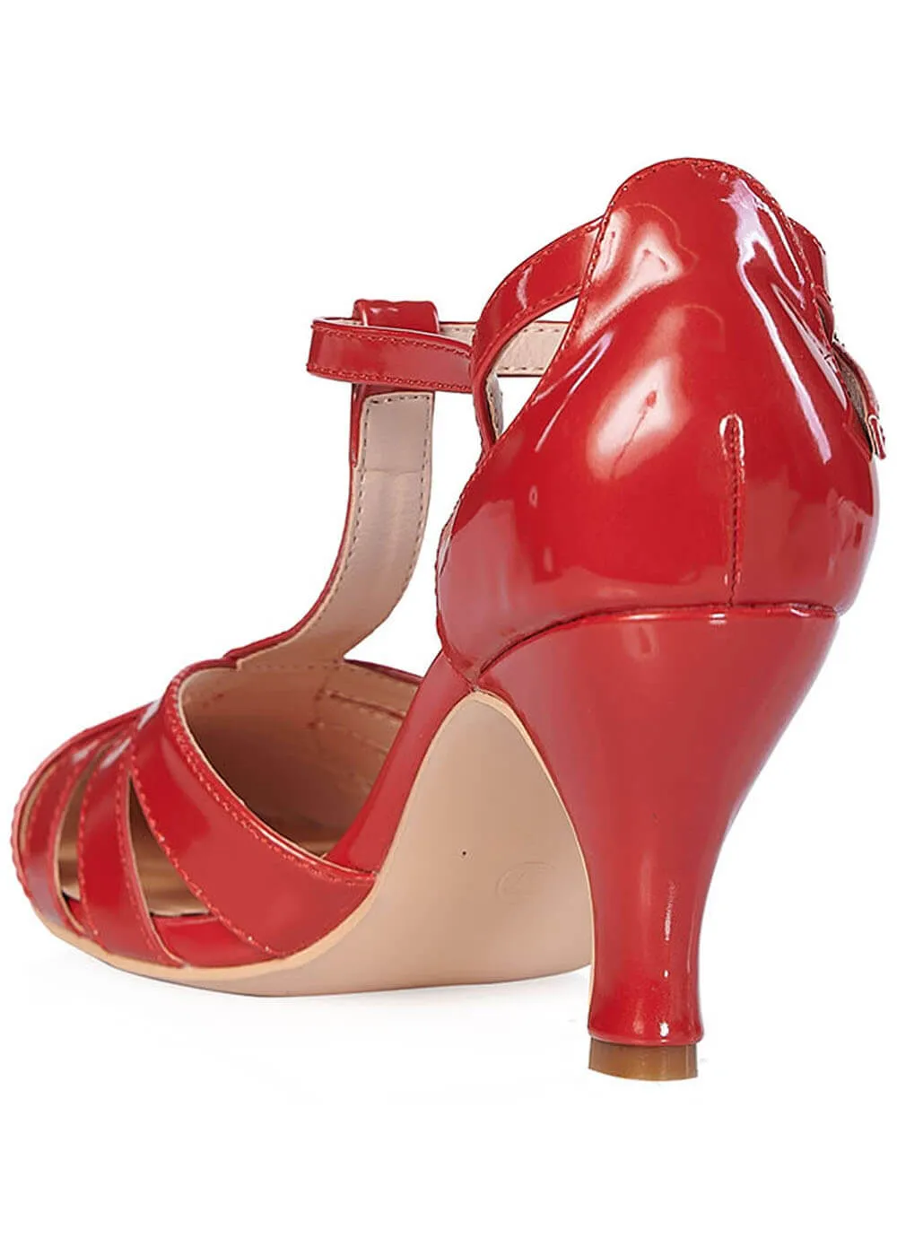 Banned Dance Me To The Stars 50's Pumps Red