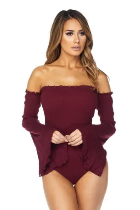 Bell Sleeve Bodysuit