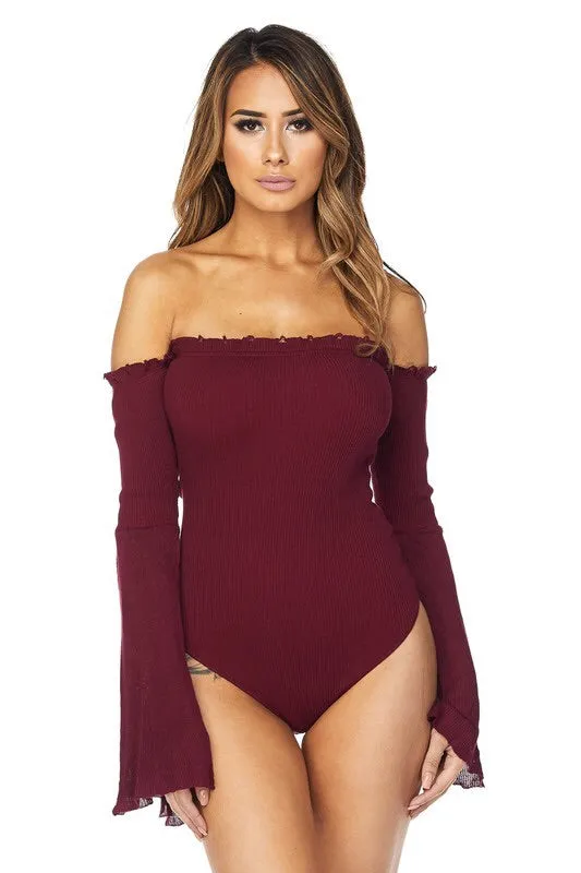 Bell Sleeve Bodysuit