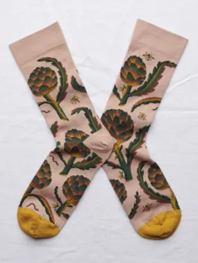 Bonne Maison: Nude Artichoke Socks