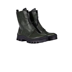 Bootie Zip Mojito Forest Green