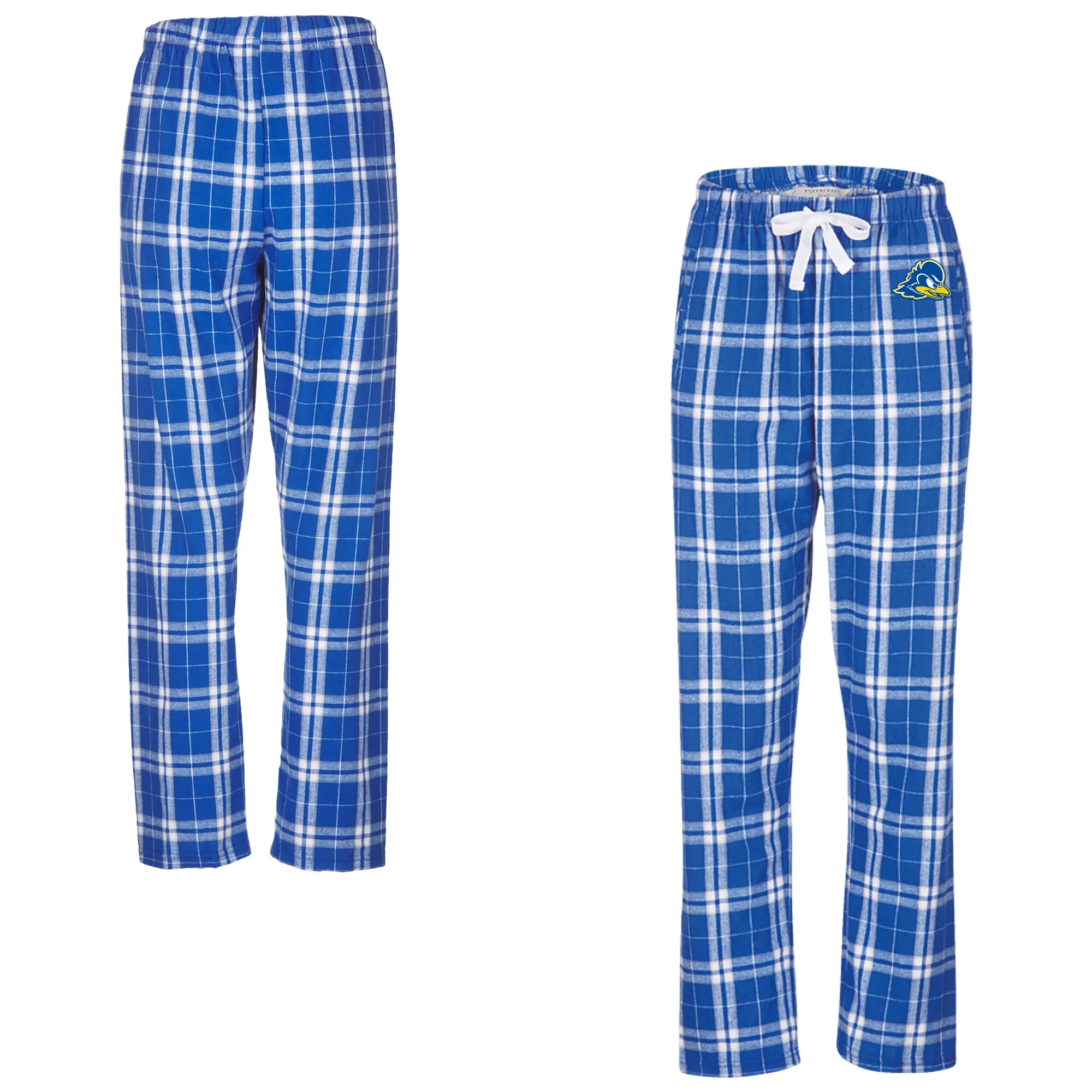 Boxercraft Delaware Fightin' Blue Hens Women's  Royal Haley Flannel Pants