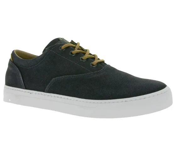 BULLBOXER Zapatillas de lona de hombre con plantilla extraíble city shoes 759K23956S T059 negro