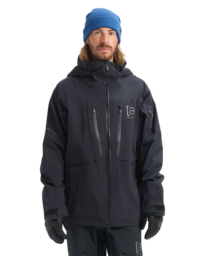 Burton Mens [ak] Hover Gore-Tex 3L Stretch Jacket - True Black - 2023