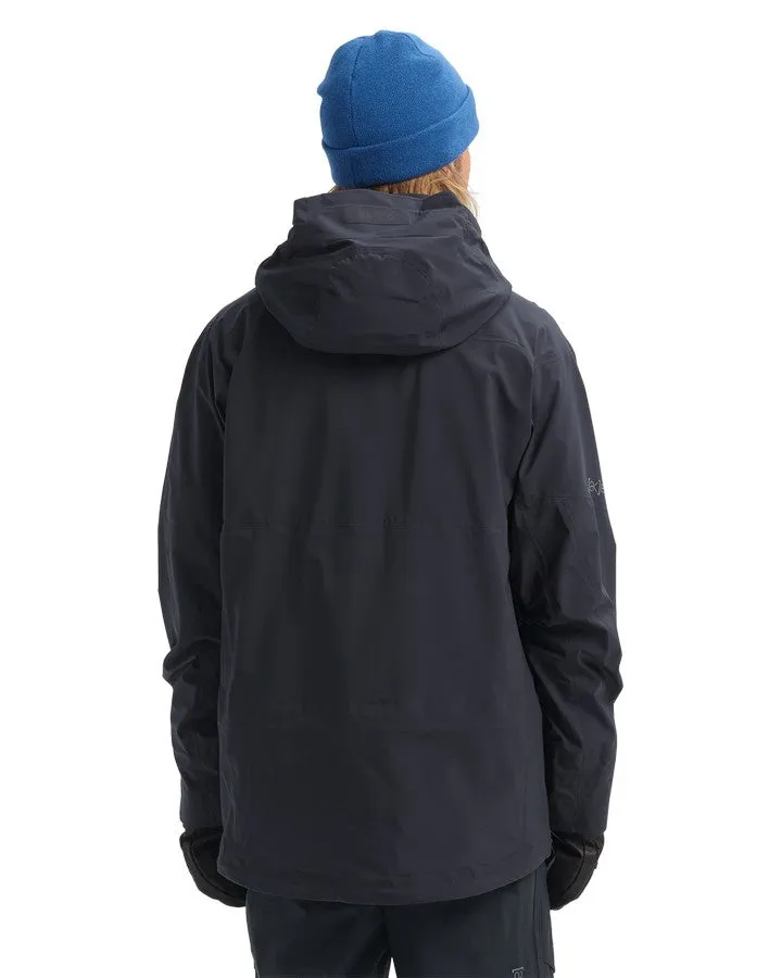 Burton Mens [ak] Hover Gore-Tex 3L Stretch Jacket - True Black - 2023