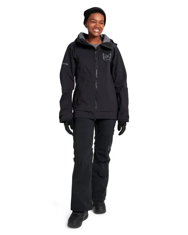 Burton Womens [ak] Kimmy Gore-Tex 3L Stretch Jacket - True Black - 2023