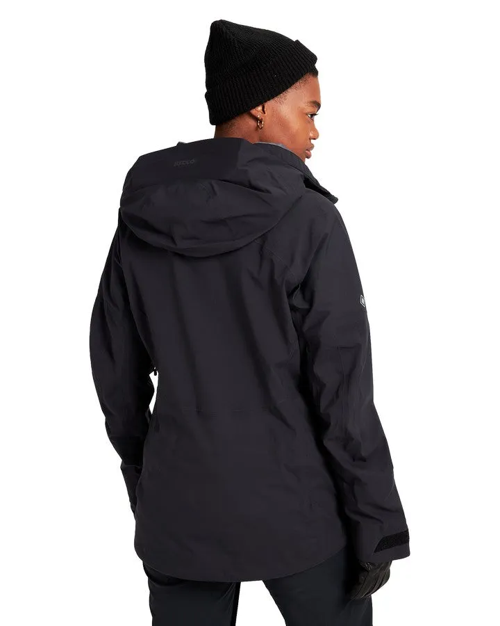 Burton Womens [ak] Kimmy Gore-Tex 3L Stretch Jacket - True Black - 2023