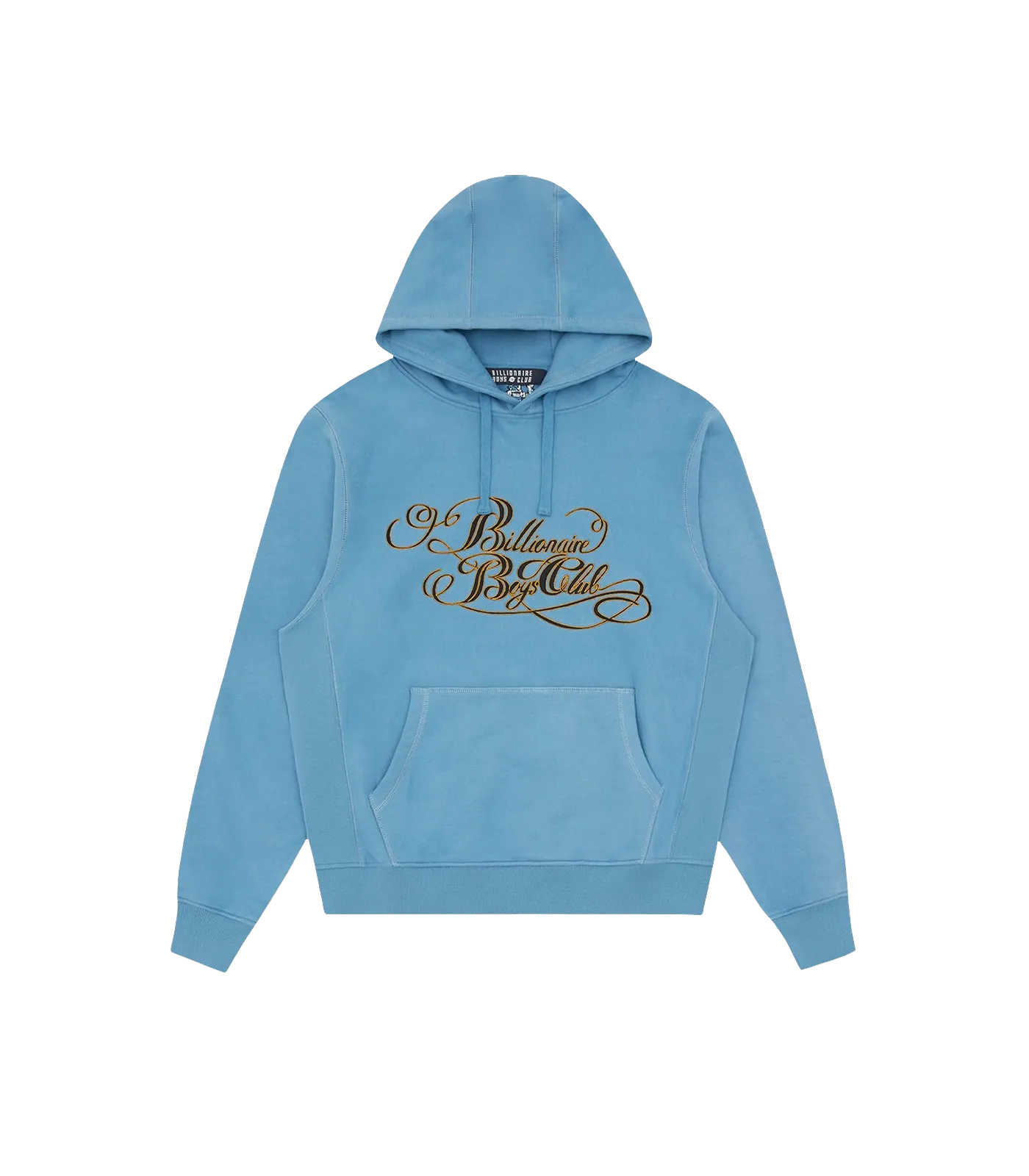 CALLIGRAPHY LOGO POPOVER HOOD - BLUE