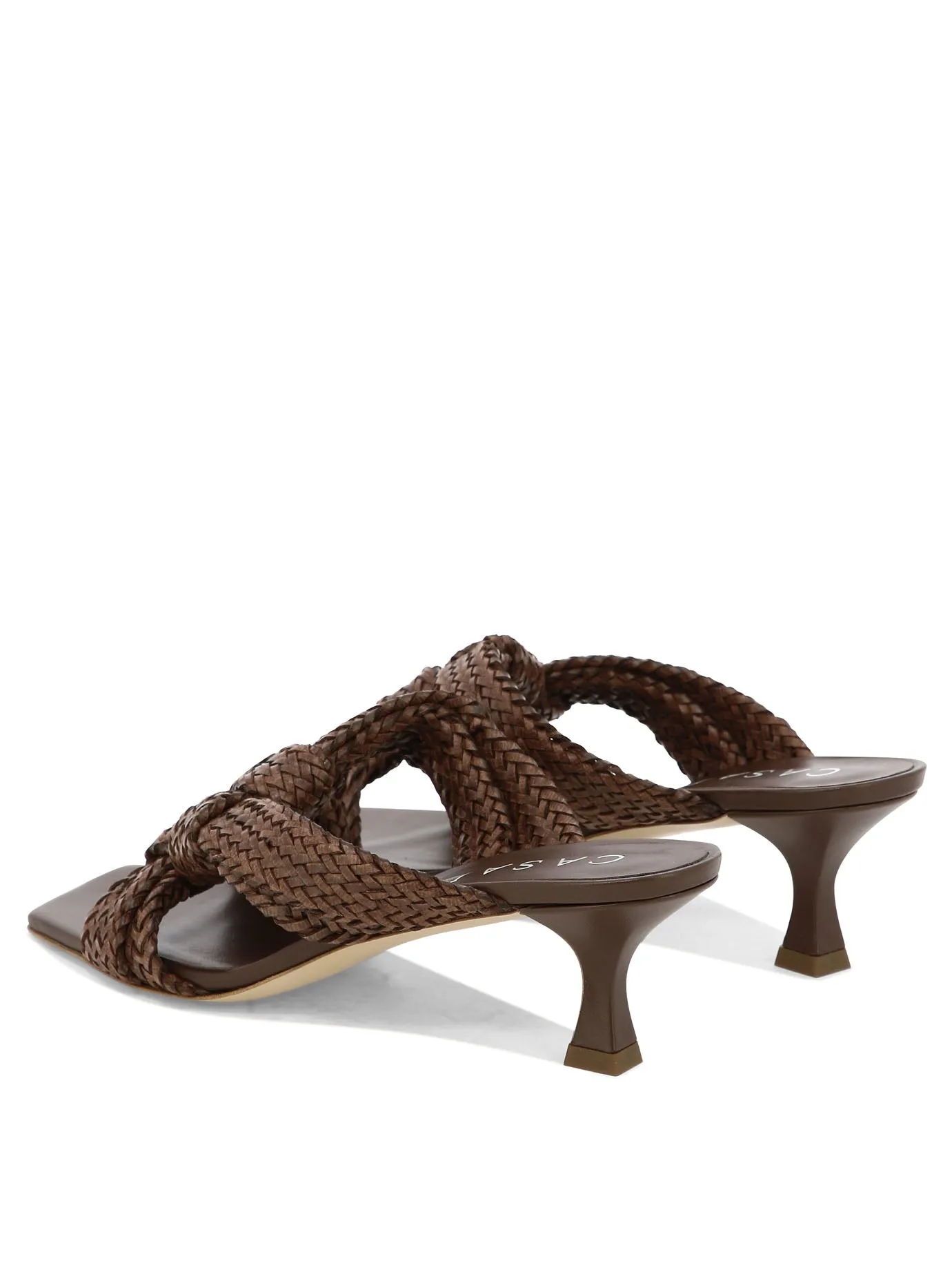 CASADEI Brown Leather Sandals for Women - SS24 Collection