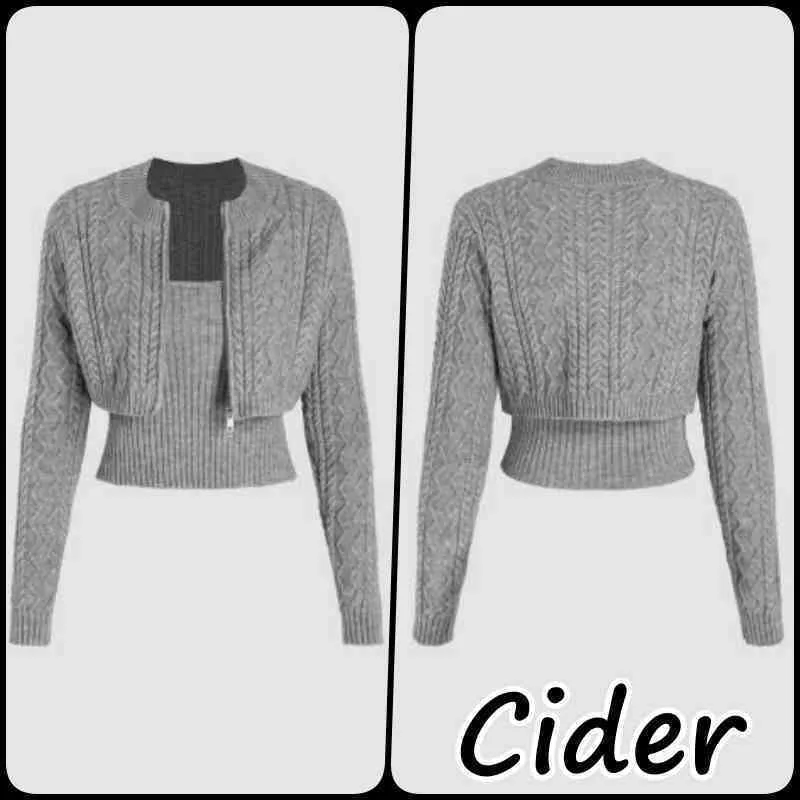 Cider  |Casual Style Nylon Long Sleeves Plain Cropped Tops