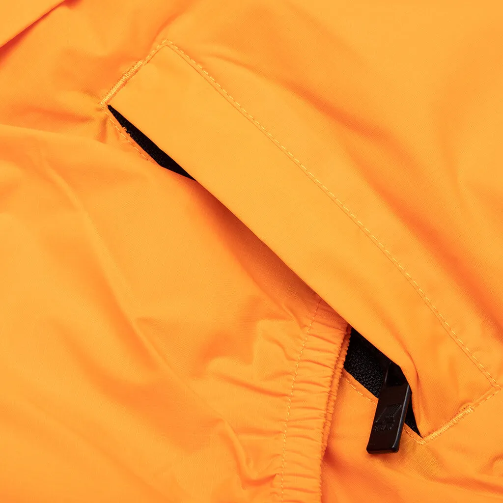 Comme des Garcons Play x K-Way Kids Half Zip Jacket - Orange