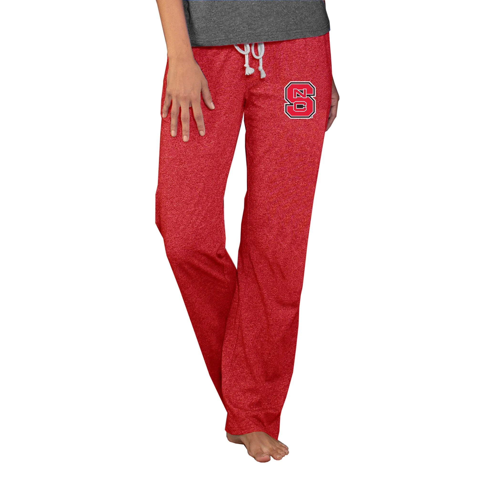 Concepts Sport  NC State Wolfpack Women's Red Quest Knit Lightweight Pants