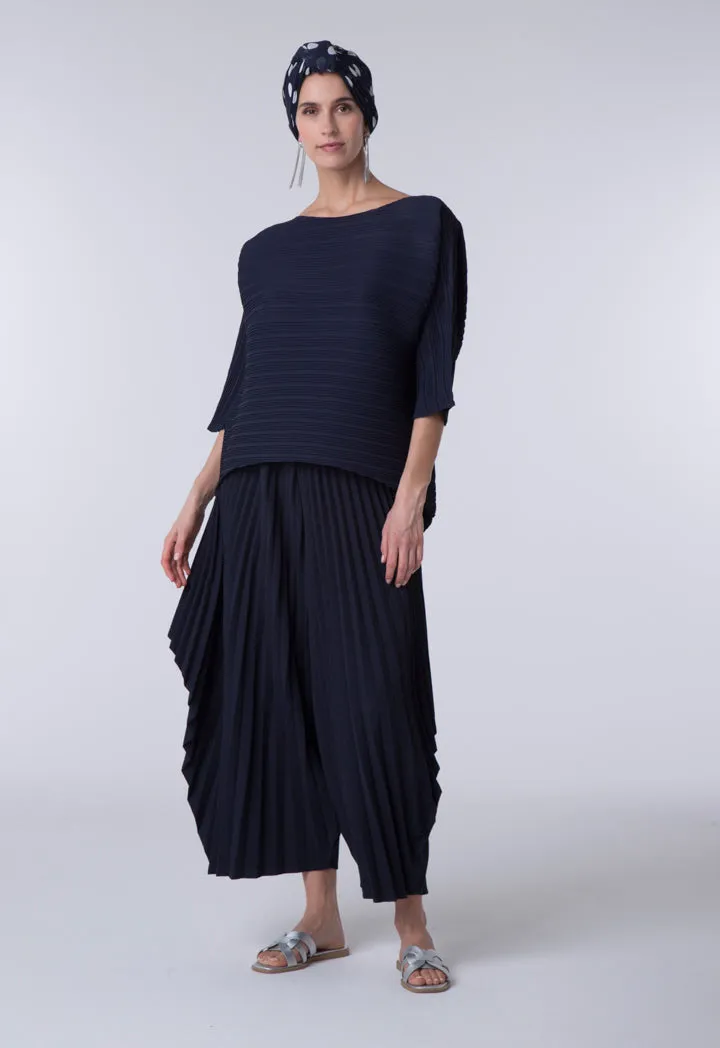 Cropped Pleated Trouser