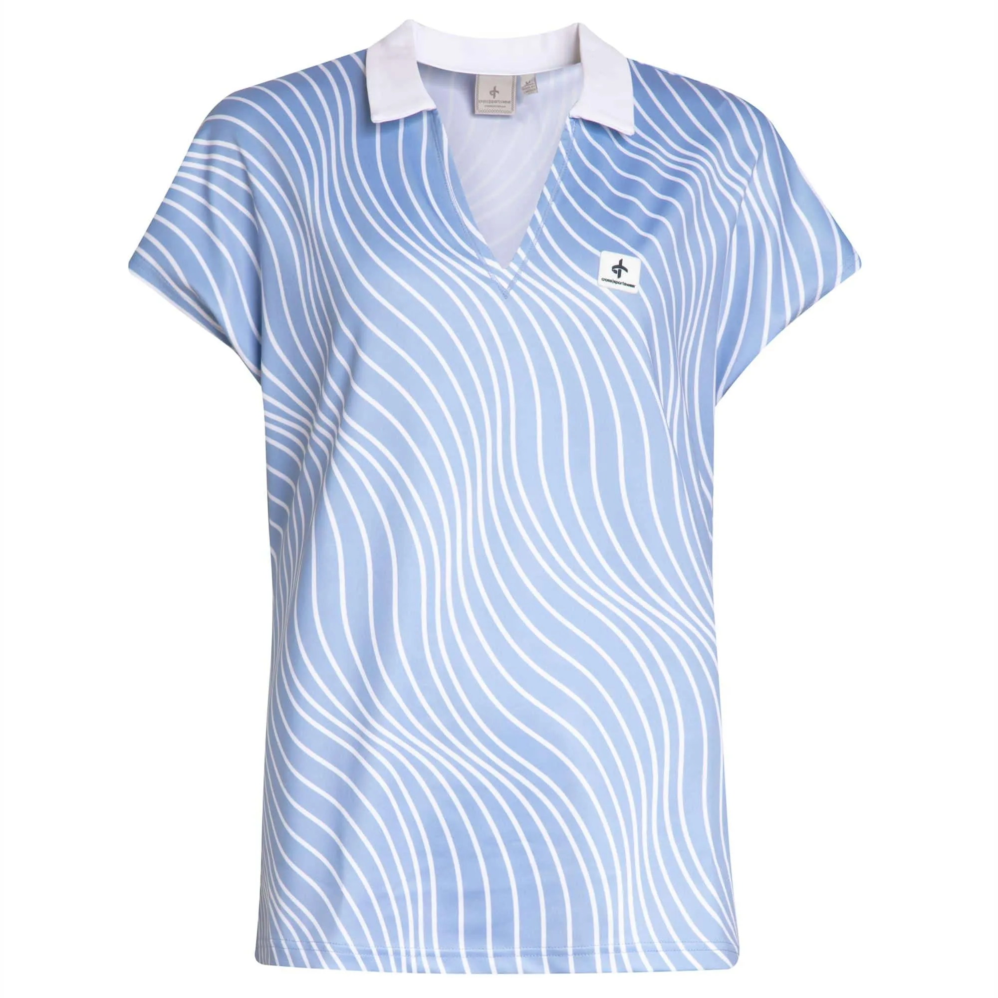 Cross Kiara Ladies Golf Polo Shirt Bel Air Blue