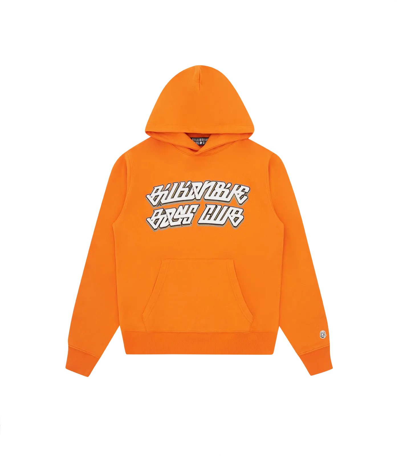 CURSIVE LOGO POPOVER HOOD - ORANGE