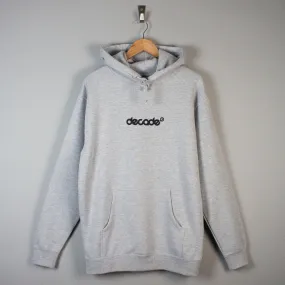 Decade Logo Hood Heather Grey