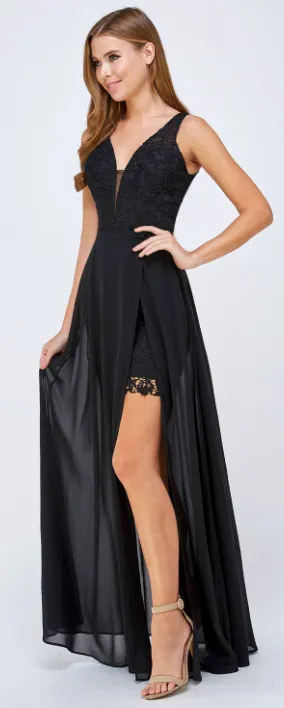 Detachable Formal Dress