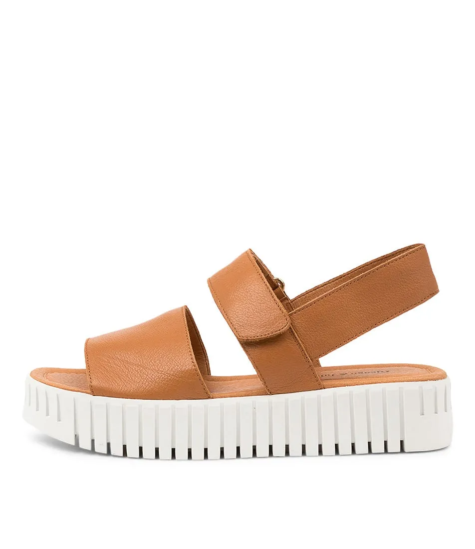 DJANGO & JULIETTE Erric Scotch Leather Sandals Ws