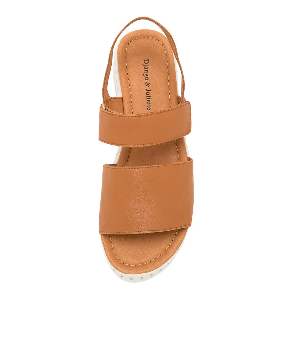 DJANGO & JULIETTE Erric Scotch Leather Sandals Ws