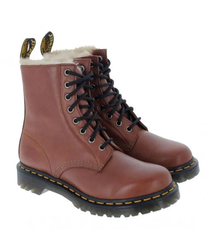 Dr. Martens 1460 Serena Womens Boots | Saddle Tan - 27782225