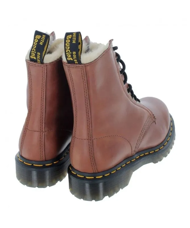 Dr. Martens 1460 Serena Womens Boots | Saddle Tan - 27782225