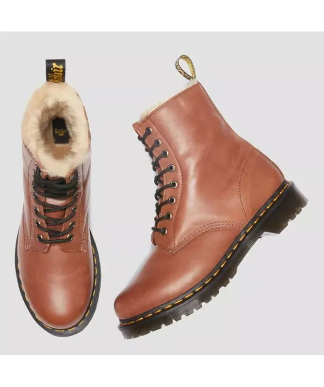 Dr. Martens 1460 Serena Womens Boots | Saddle Tan - 27782225