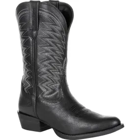 Durango® Rebel Frontier™ Black Western R-Toe Boot