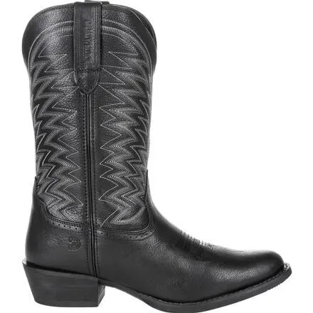 Durango® Rebel Frontier™ Black Western R-Toe Boot