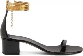 Giuseppe Zanotti Kay leather sandals Black