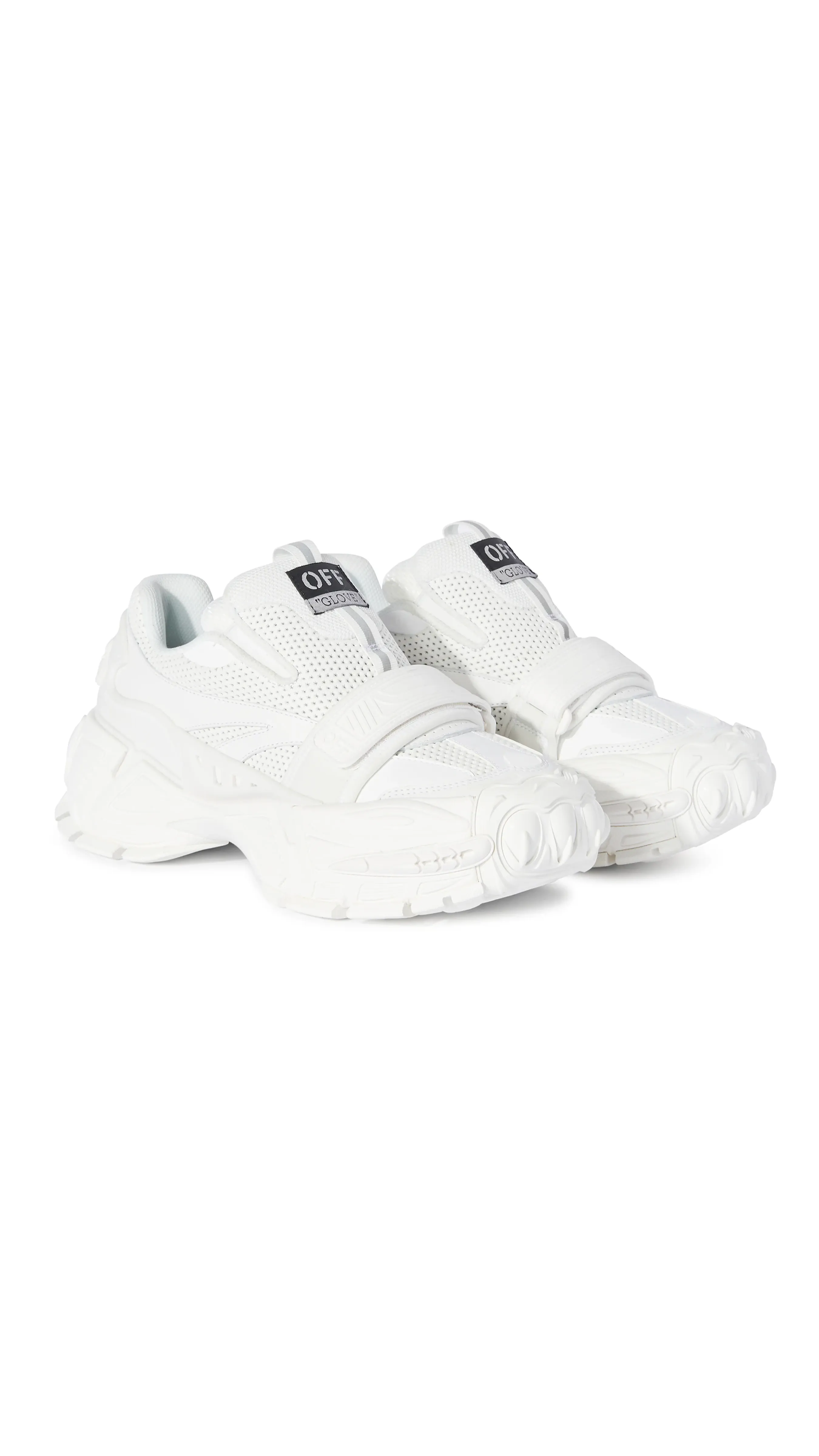 Glove Slip On Sneakers - White