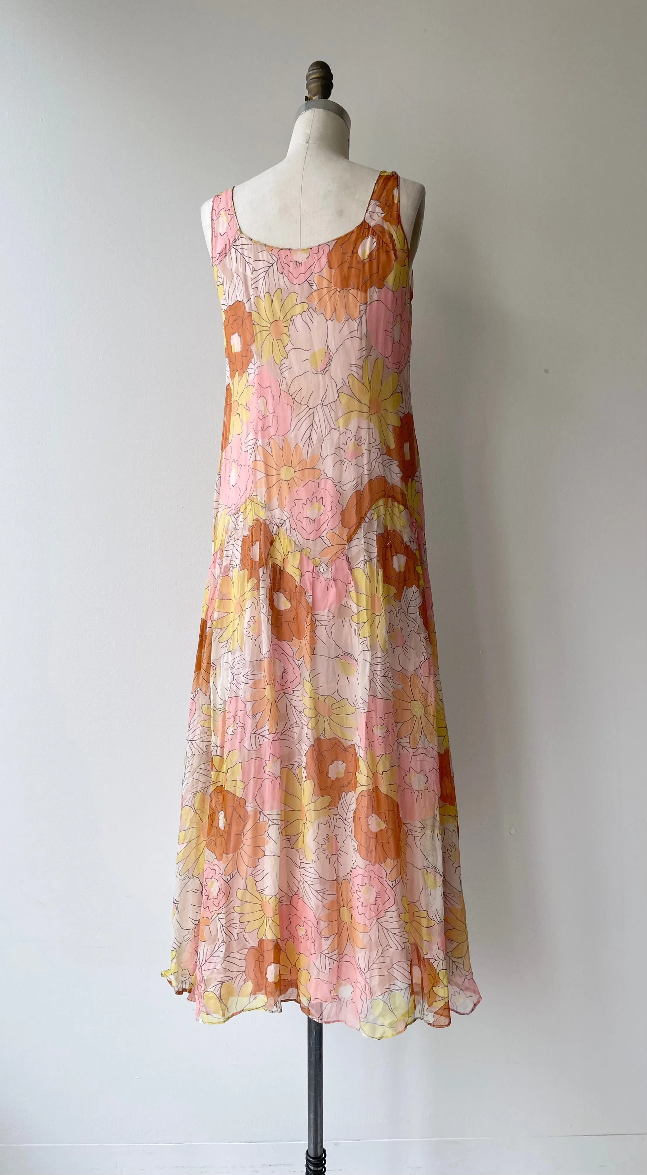 Golden Coast 1920s Dress