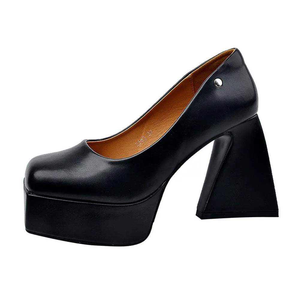 Gothic Style Sweet Girl Office Lady High Heels Pumps