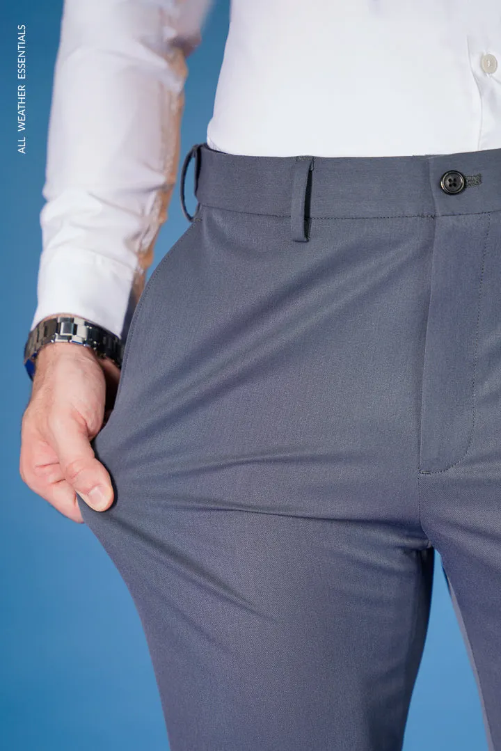 Grey All Weather Essential Stretch Pants