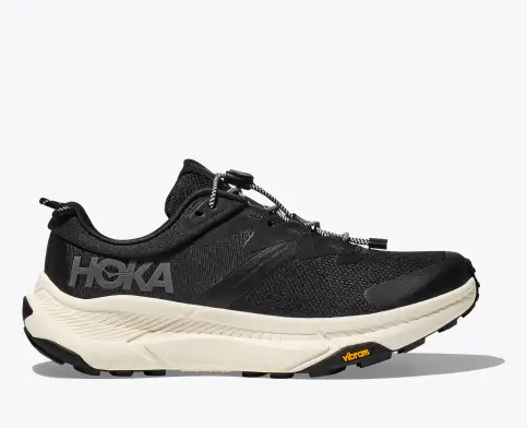 Hoka Women’s Transport Commuter Shoes-Black/Alabaster