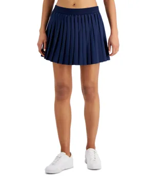 ID Ideology Women's Active Solid Pleated Skort Blue Size XX-Large