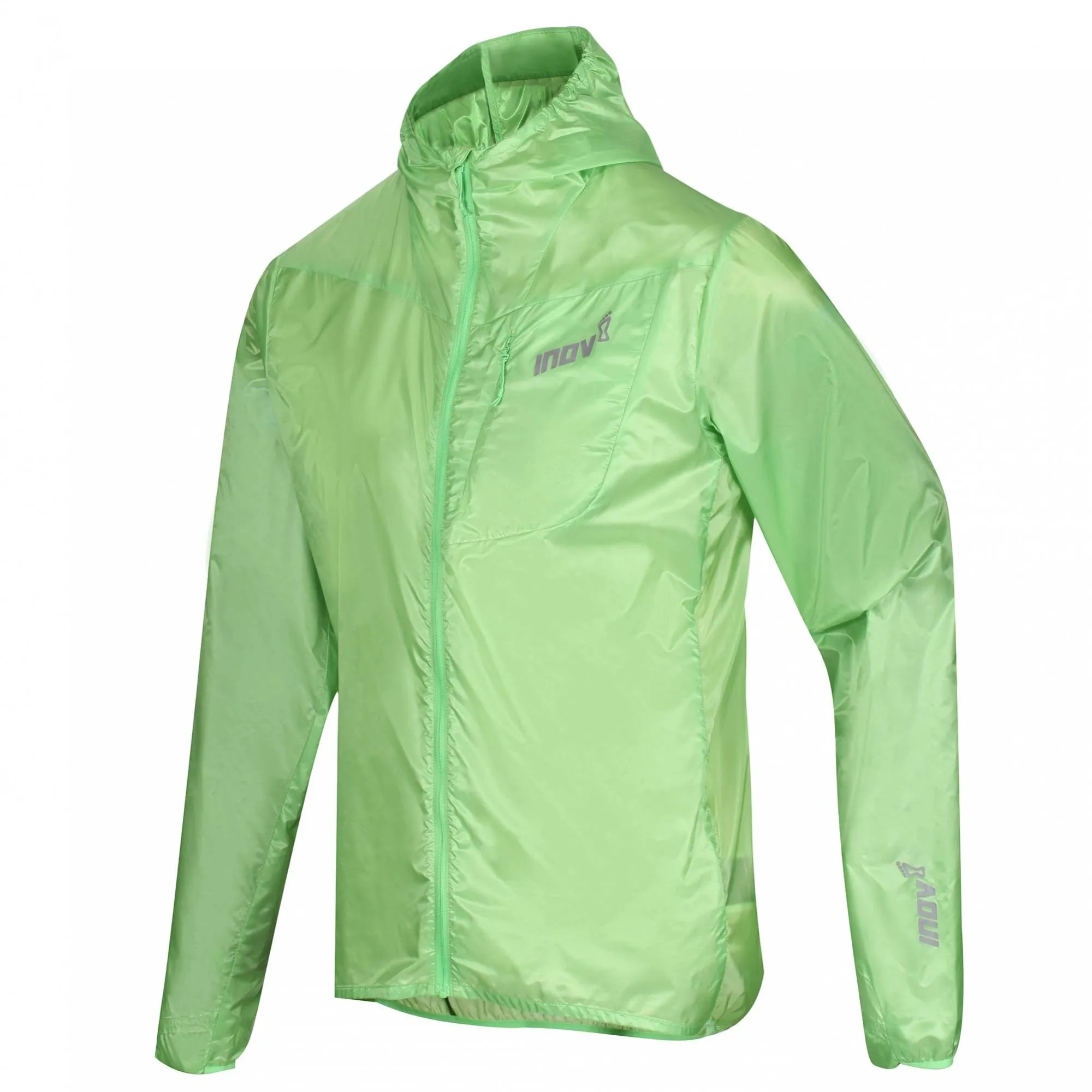 Inov8  Raceshell Pro FZ Full Zip Fully Waterproof Running Jacket Mens Green