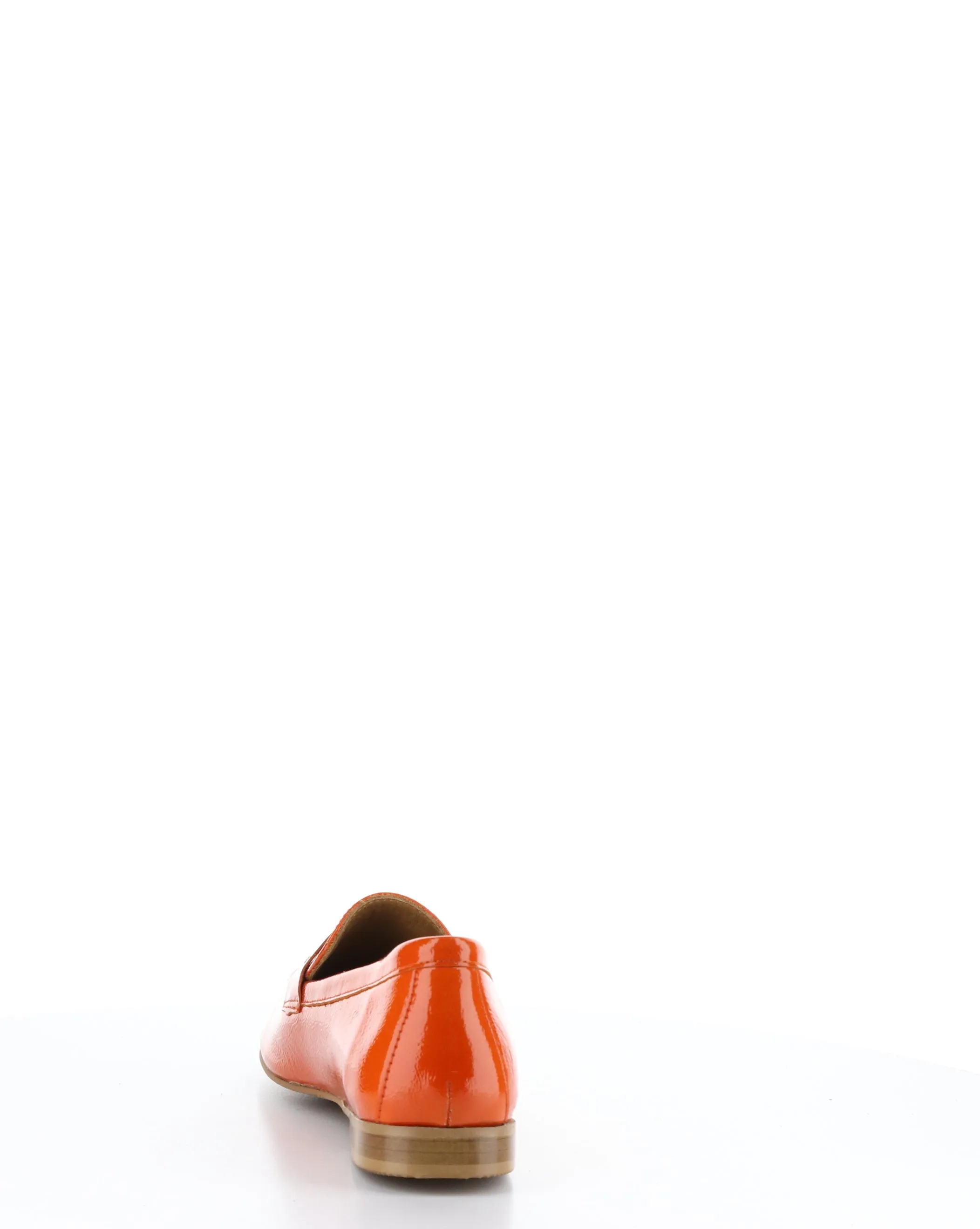 JENA DEEP ORANGE Round Toe Shoes