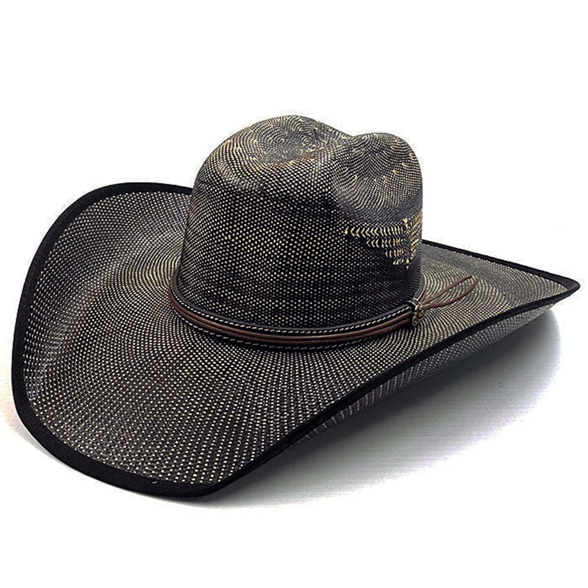 Justin Black Fenix/Thunder Straw Hat