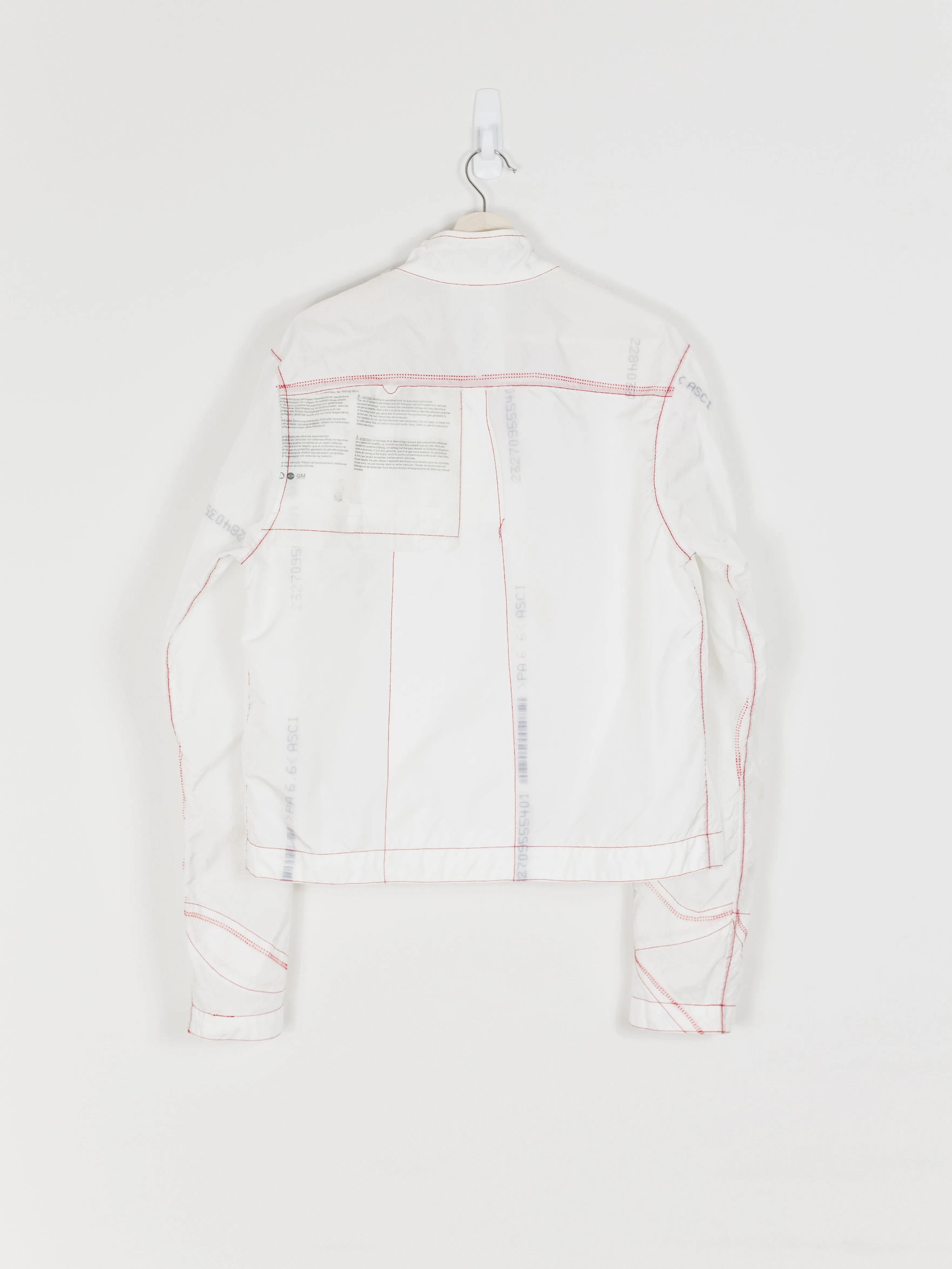 Kanghyuk SS17 (MA Collection) Foldover Recycled Airbag Jacket