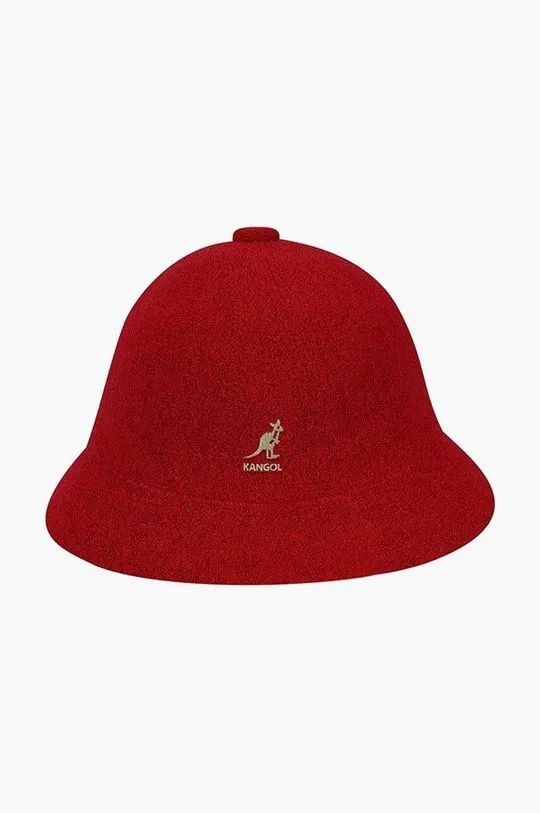 Kangol hat Bermuda Casual red color