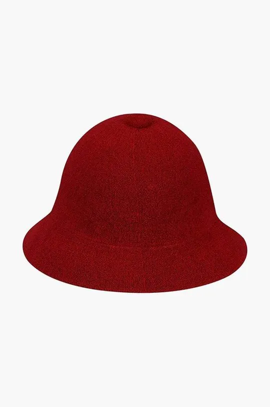 Kangol hat Bermuda Casual red color